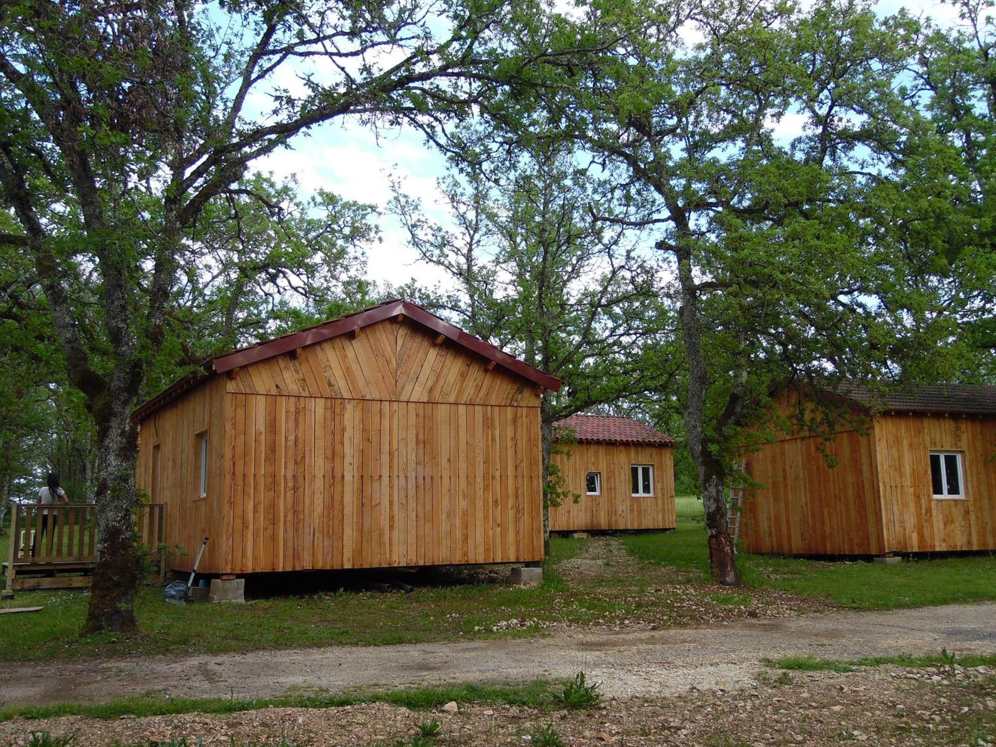 Camping Les Paillotes Payrac Exterior foto